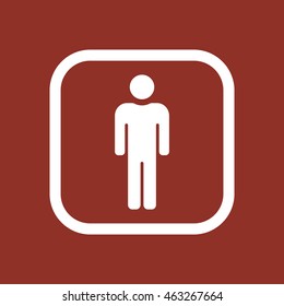People  icon. Flat design.
