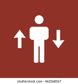 People  icon. Flat design.