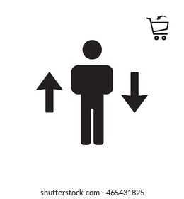 People  icon. Flat design.