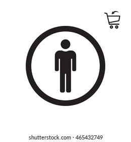 People  icon. Flat design.