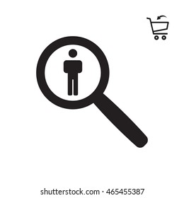 People  icon. Flat design.