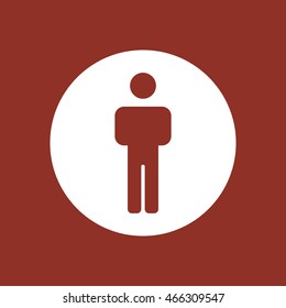 People  icon. Flat design.
