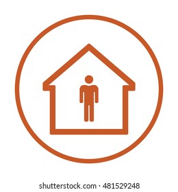 People  icon. Flat design.