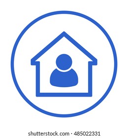 People  icon. Flat design.