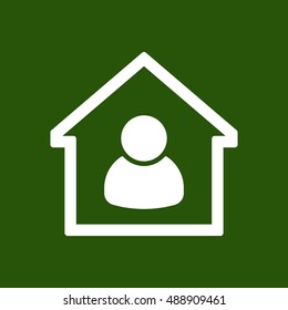 People  icon. Flat design.