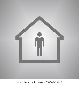 People  icon. Flat design.