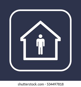People  icon. Flat design.