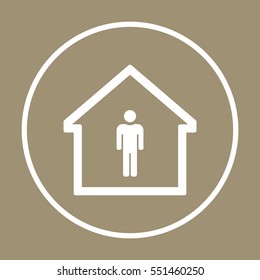 People  icon. Flat design.