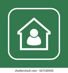 People  icon. Flat design.