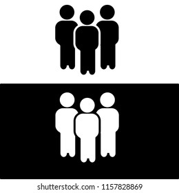 people icon flat design . vector icon 10 eps