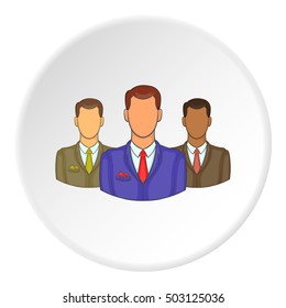 People icon. Flat illustration of people vector icon for web