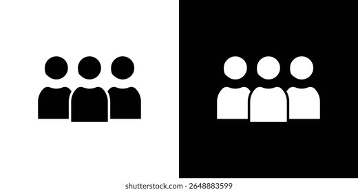 Icono de la gente de un Vector de estilo plano