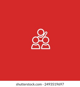 Personas icono diseño de Vector plano