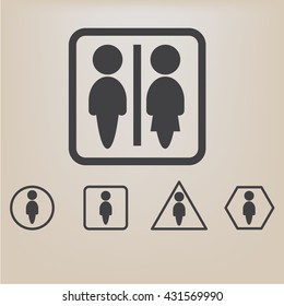 people icon with gray