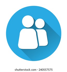 People icon great for any use. Vector EPS10.