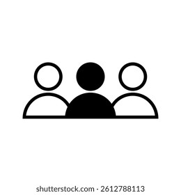 people icon. group, family, human, team, community, friends, population icon.