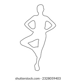 people icon gymnastic person icon vector illustration design