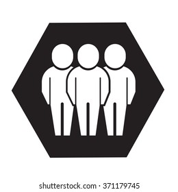 People icon Illustration design