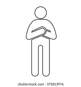 People Icon Illustration design
