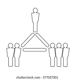people icon Illustration design