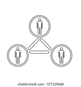 people icon Illustration design