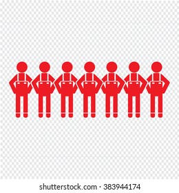 People Icon Illustration design