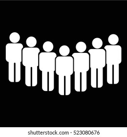 People icon illustration design