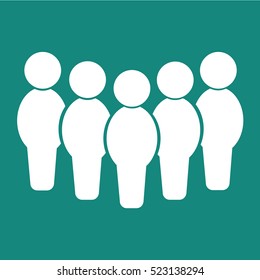 People icon illustration design