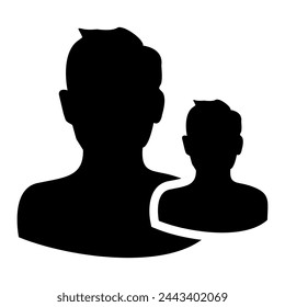 icono de personas ilustración aislado símbolo de signo vectorial