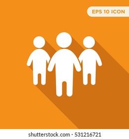 People icon illustration isolated vector sign symbol