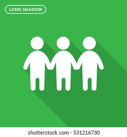 People icon illustration isolated vector sign symbol