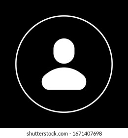 Icono de la gente, aislado. Diseño plano.