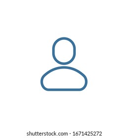Icono de la gente, aislado. Diseño plano.