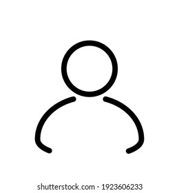 Icono de la gente, aislado. Diseño plano.