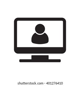People  icon,  isolated. Flat  design.