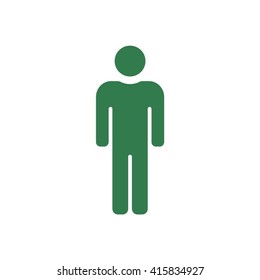 People   icon,  isolated. Flat  design.