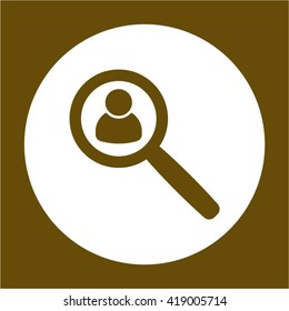 People  icon,  isolated. Flat  design.
