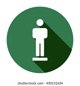 People  icon,  isolated. Flat  design.