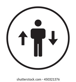 People    icon,  isolated. Flat  design.