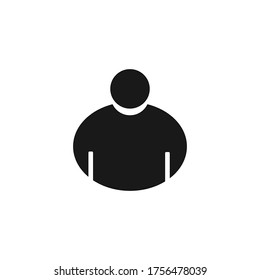 People icon, isolated. Flat design,logo design isolated on the white background