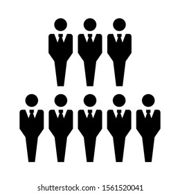 people icon isolated sign symbol vector illustration - high quality black style vector icons
