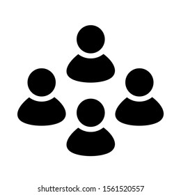 people icon isolated sign symbol vector illustration - high quality black style vector icons
