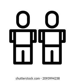 people icon or logo isolated sign symbol vector illustration - high quality black style vector icons
