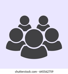 People icon, man vector illustration