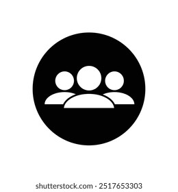 Personensymbol auf weißem Hintergrund