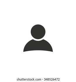 People  icon  on white background. Vector illustration.