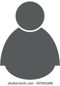 people icon on white background