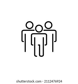 People icon. person sign and symbol. User Icon vector