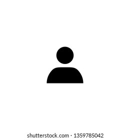 people icon. person icon. User Icon in trendy flat style isolated
