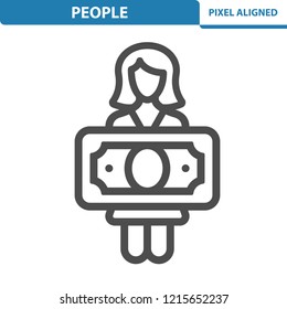 People Icon. Professional, pixel perfect icon, EPS 10 format.